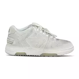 OFF-WHITE OUT OF OFFICE LOW VINTAGE DISTRESSED WHITE TRAINERS