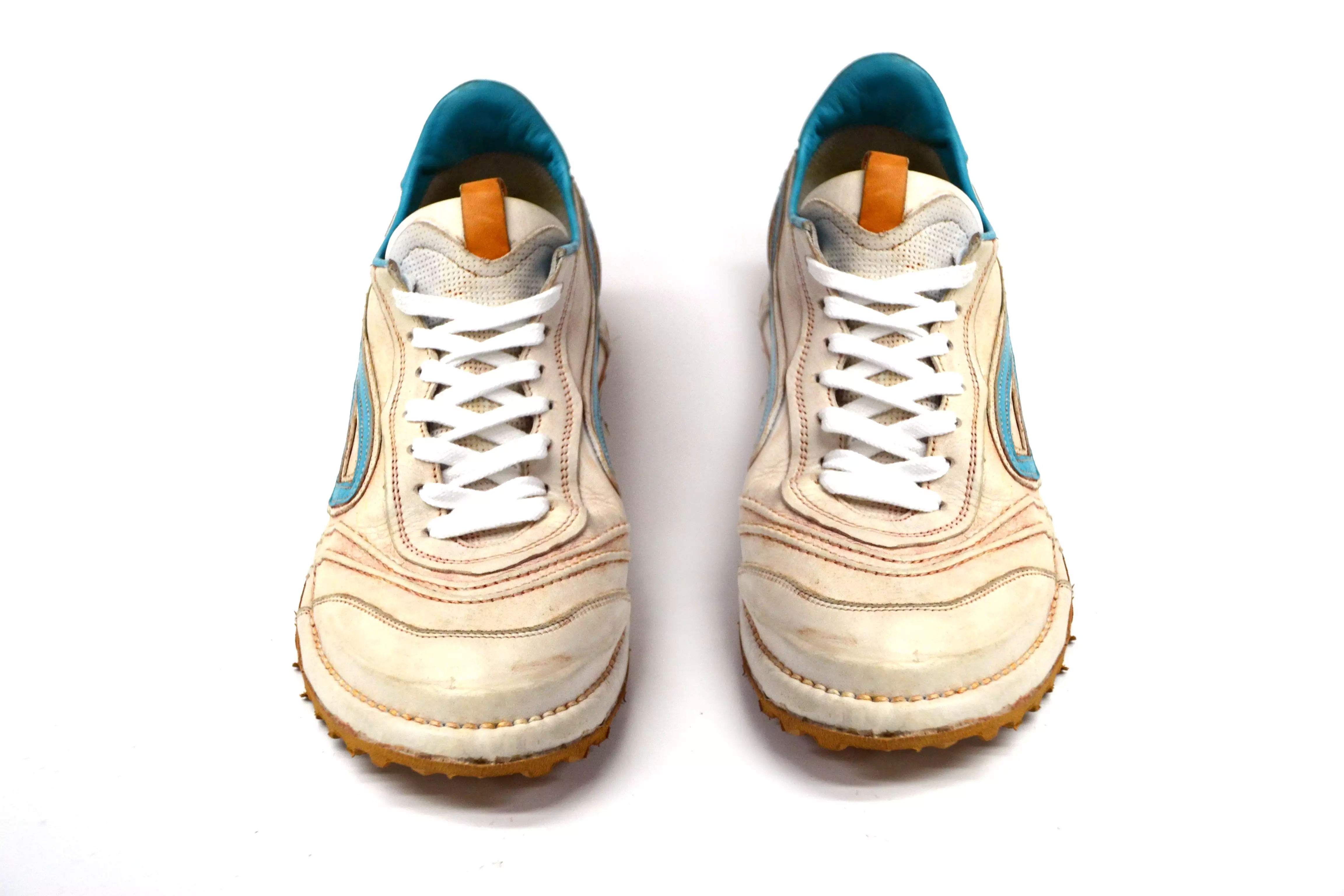 PAMPLONA Turquoise-White Sneakers