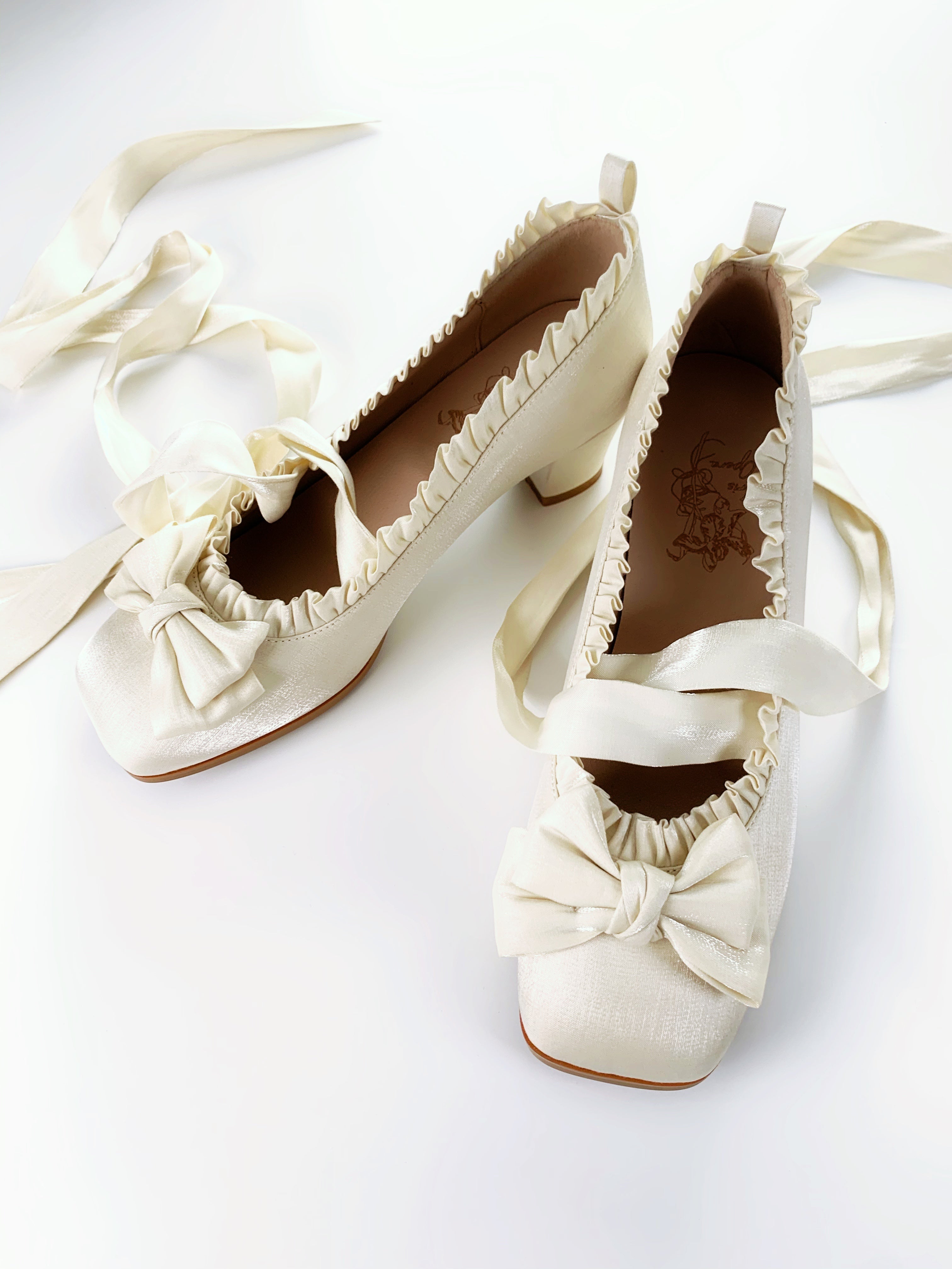 princess Sylvie ballet style shoes low heel Lolita shoes