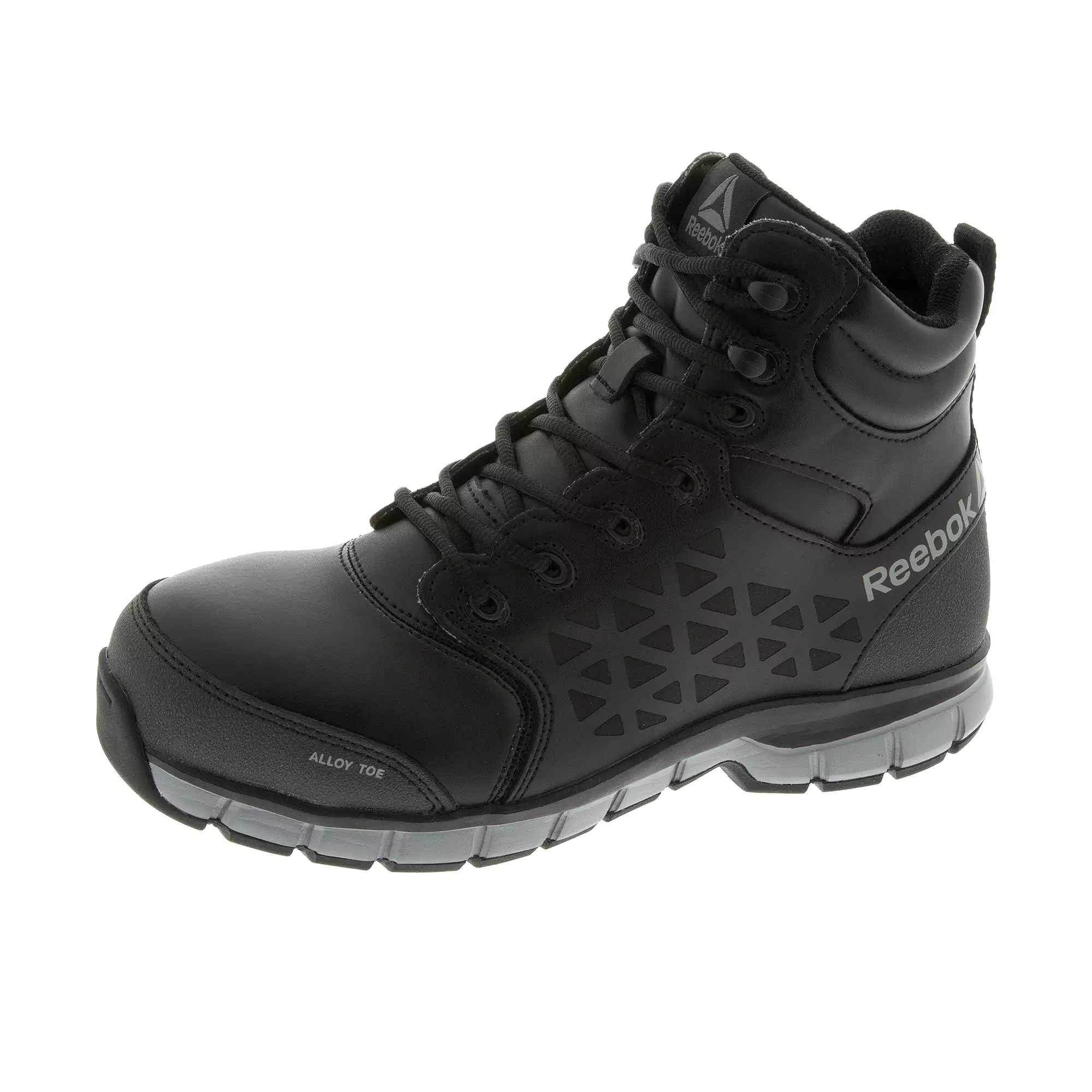 Reebok Work Sublite Cushion Work Mid-Cut Alloy Toe Black