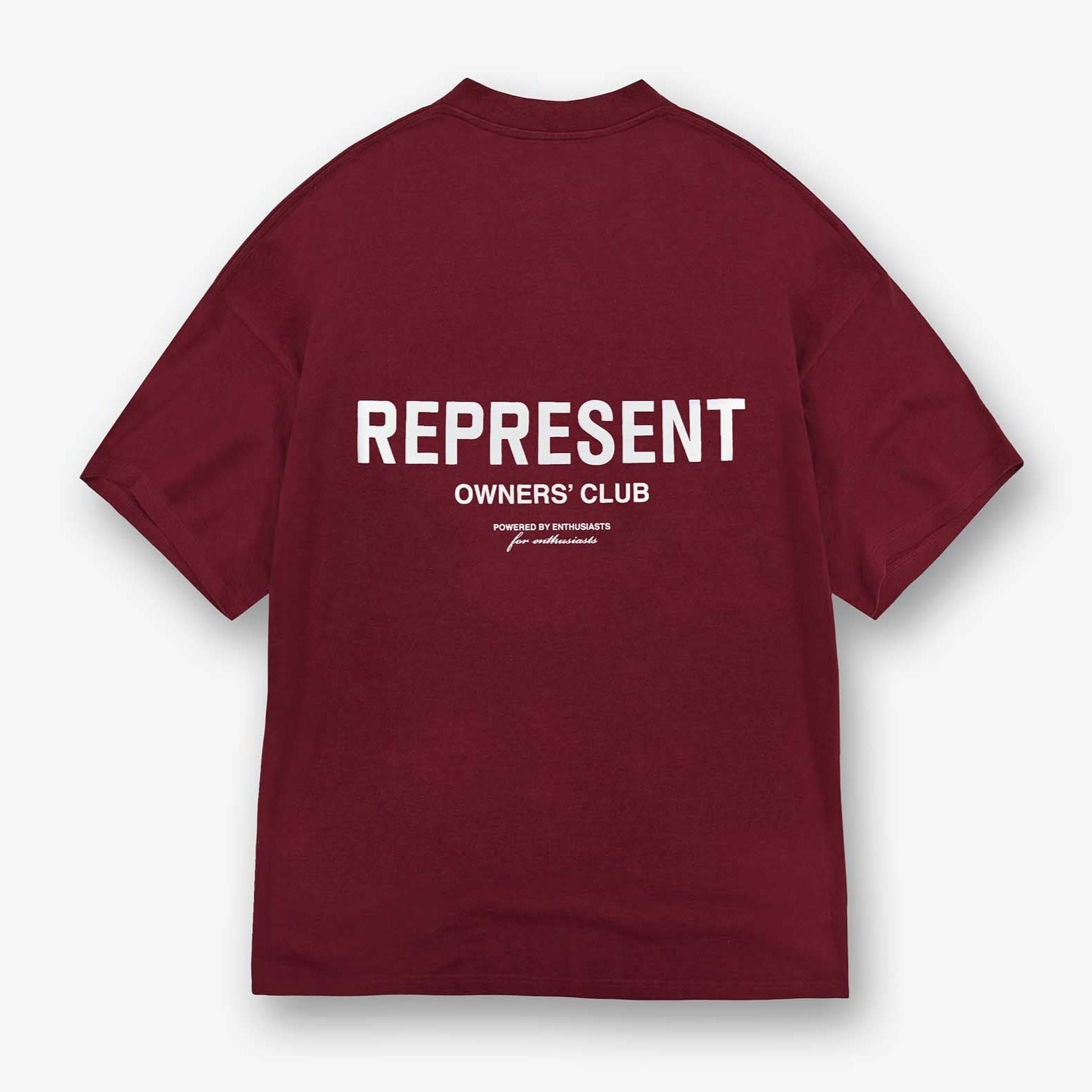 Represent Owners Club Logo Tee Maroon