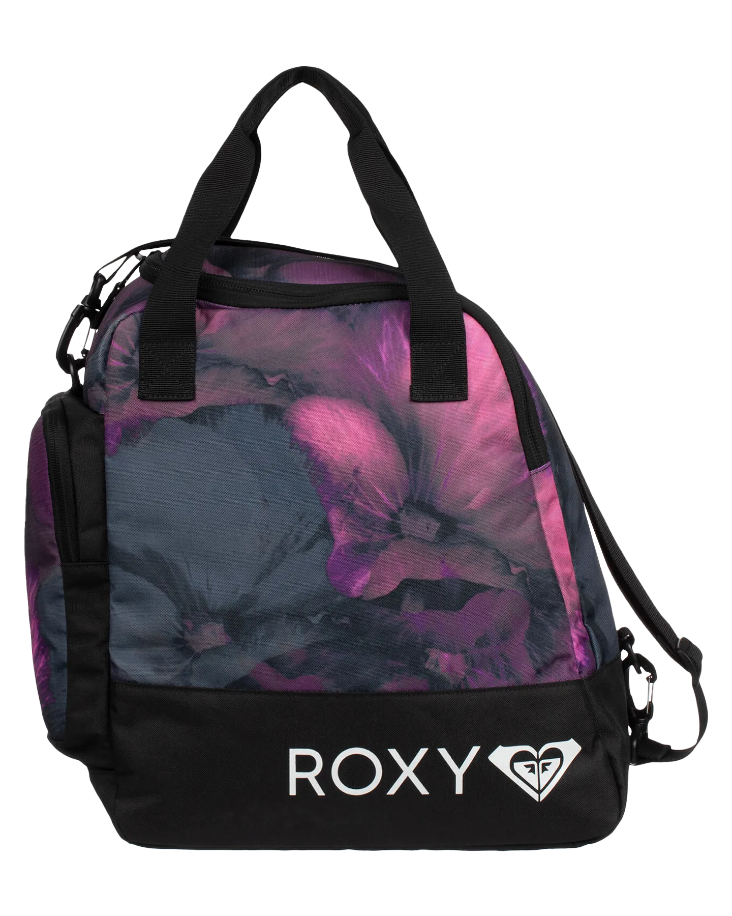 Roxy Women's Northa 31L Snowboard/Ski Boot Bag - True Black / Pansy Pansy