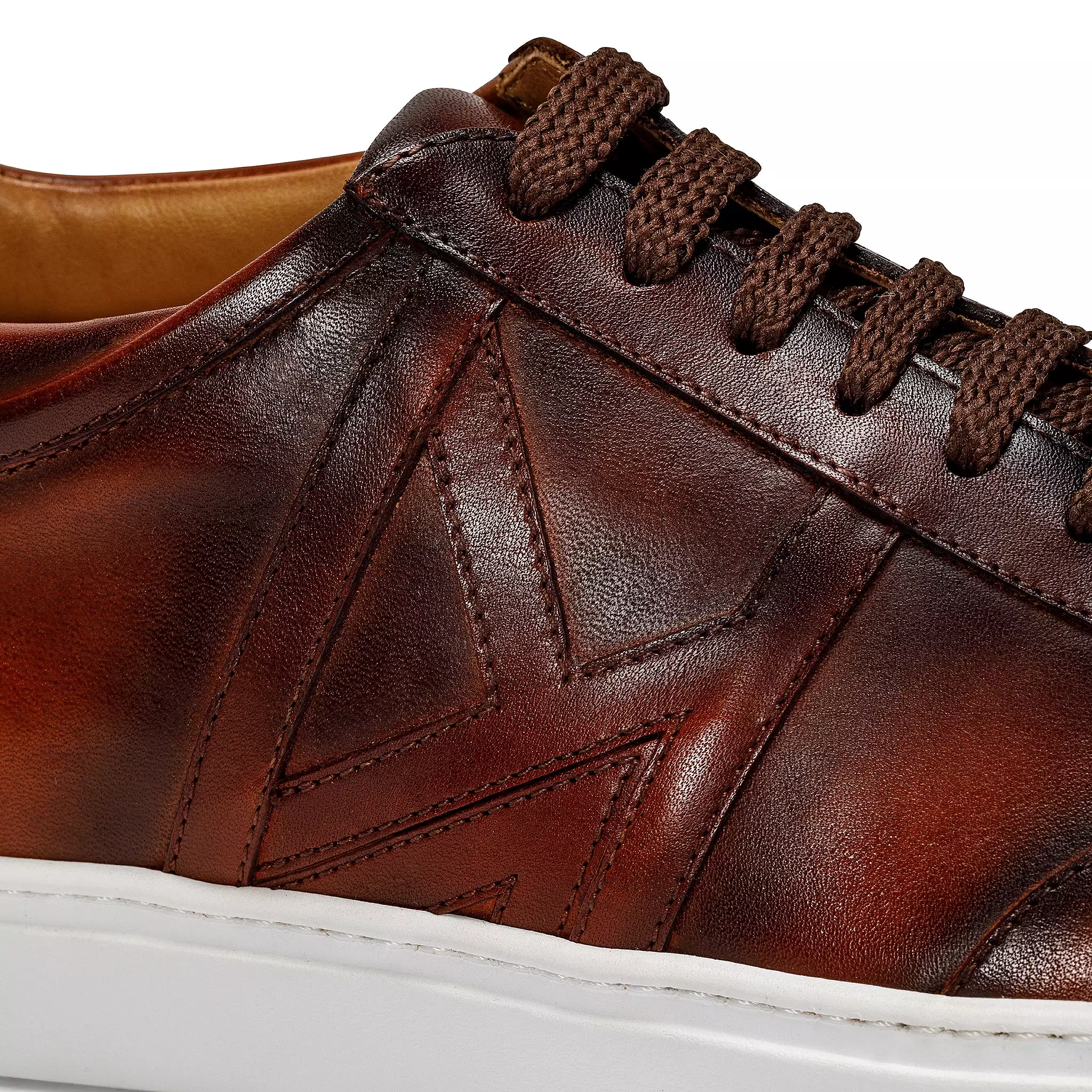 RUN CRUST Leather sneakers