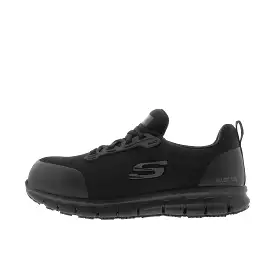 Skechers Womens Sure Track Irmo Alloy Toe Black