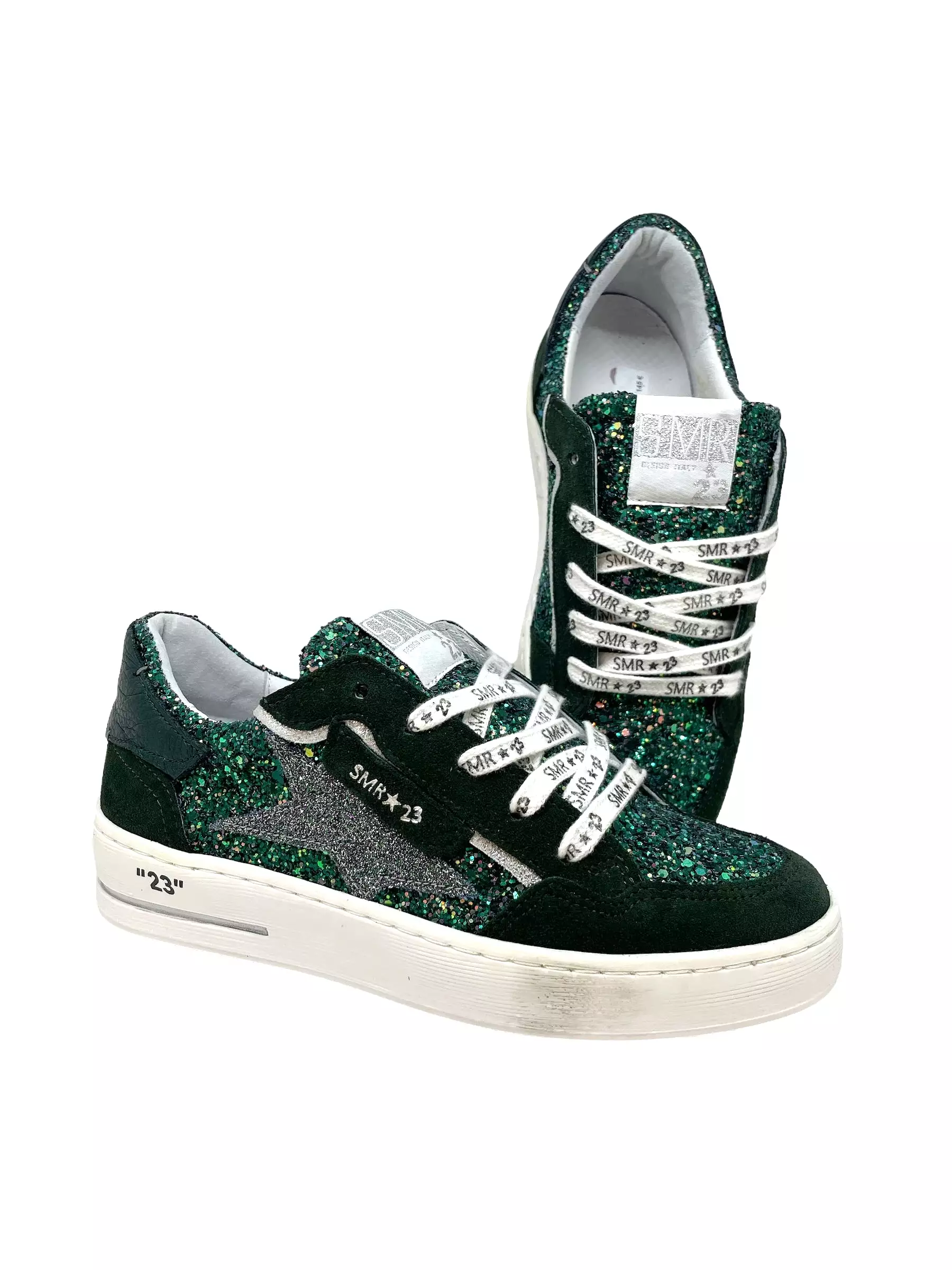 SMR Semerdjian ALE 10224 Vert Sneakers Baskets adulte