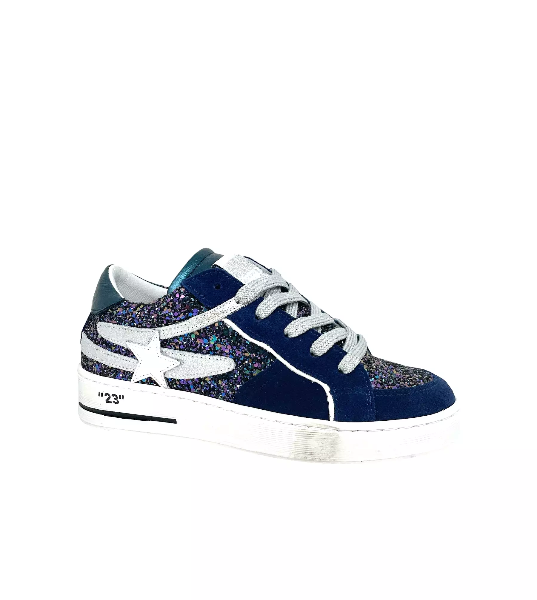 SMR Semerdjian VANA 10522 Bleu Sneakers Baskets adulte