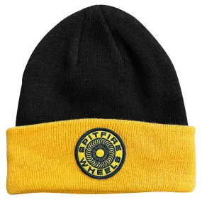 Spitfire Beanie Classic 87 Swirl Patch Black/ Gold