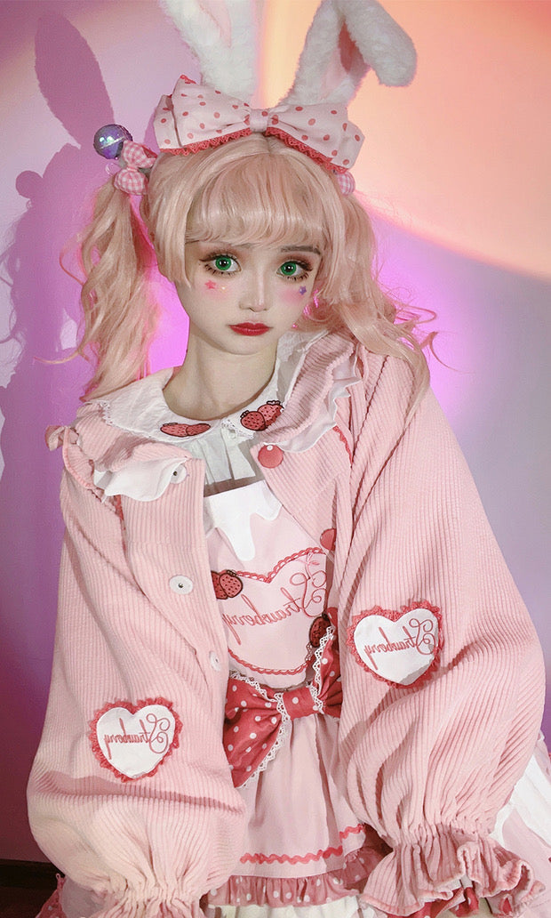 Strawberry creampie lolita dress premium