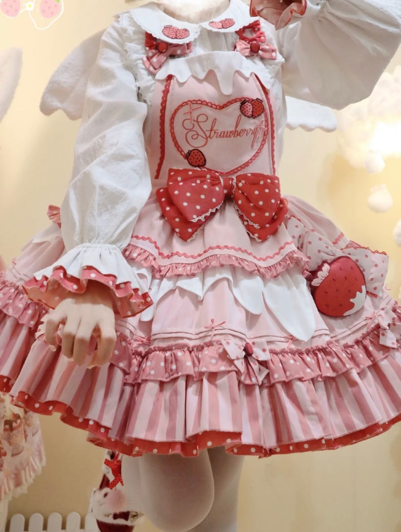 Strawberry creampie lolita dress premium