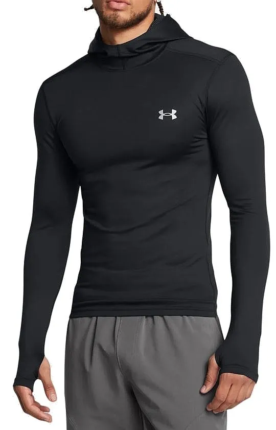 T-Shirt Under Armour ColdGear Elite Scuba LS - Black - men´s