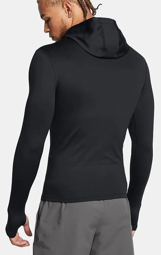 T-Shirt Under Armour ColdGear Elite Scuba LS - Black - men´s