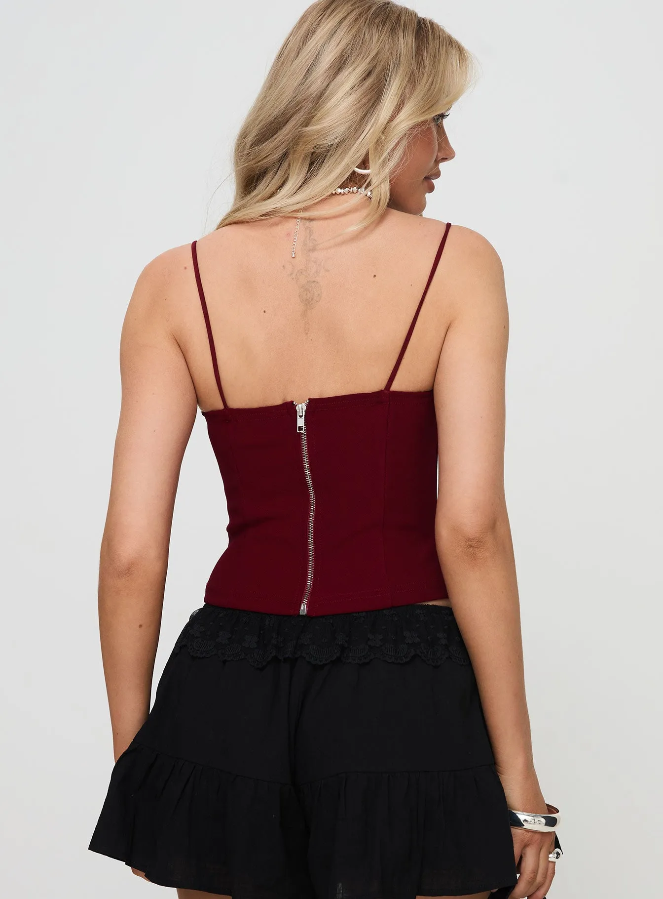 Tarragon Top Burgundy