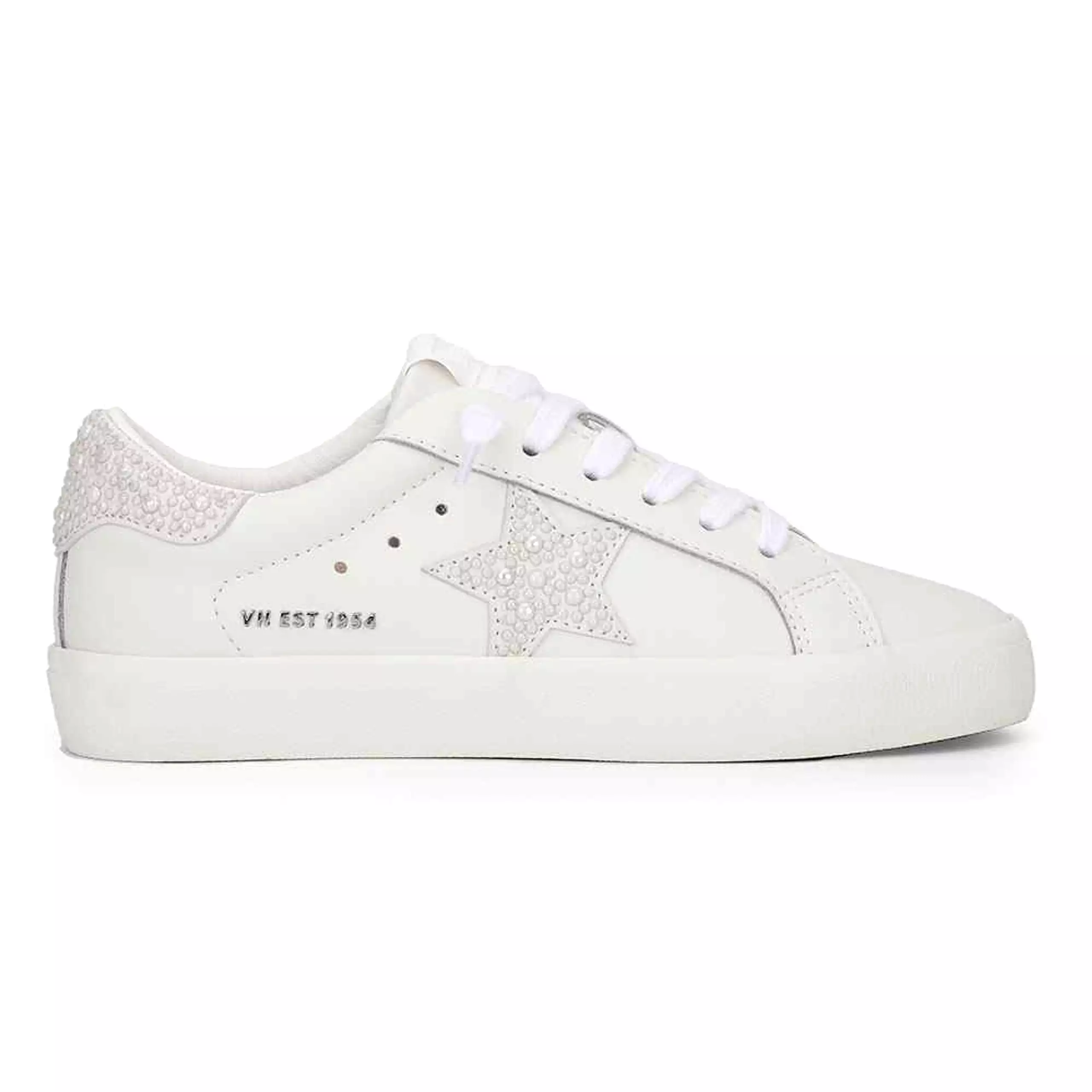 Vintage Havana - Dayna - Studded White Sneakers